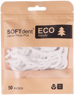 Interdental Brush SOFTdent Eco dental toothpicks, 50 pcs - Mezizubní kartáček
