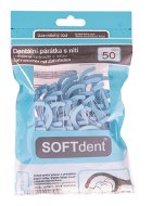 SOFTdent dental toothpicks with floss, 50 pcs - Interdental Brush