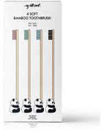 MY WHITE SECRET Bamboo brush 4 pcs - Toothbrush