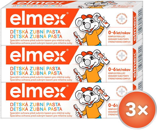 ELMEX Kids 3 x 50 ml - Zubní pasta - Hlavní obrázek