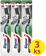SIGNAL Silver Charcoal Soft 3 pcs - Toothbrush