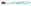 Toothbrush with Gold and Activated Charcoal - Green