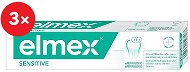ELMEX  Sensitive s aminfluoridem 3× 75 ml - Zubná pasta