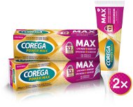 COREGA Max Fastening + Comfort 2×40 g - Műfogsor ragasztó