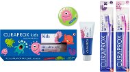 CURAPROX Kids Limitált kiadás, 2× Kids fogkefe + Görögdinnye fogkrém 60 ml - Ajándék szett
