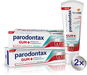 PARODONTAX Fogínyre, leheletre és érzékeny fogakra Whitening 2× 75 ml - Fogkrém