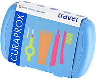 Oral Hygiene Set CURAPROX Travel set, blue - Sada pro ústní hygienu