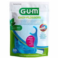 Dental Floss GUM Easy Flosser Cool Mint 30 pcs - Zubní nit