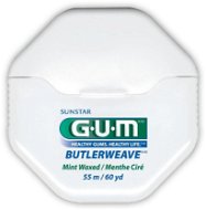 GUM Weave voskovaná s mentolom 55 m - Zubná niť