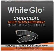 WHITE GLO Charcoal fogfehérítő csíkok - Fogfehérítő