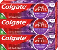 COLGATE Max White Purple Reveal 3× 75 ml - Zubná pasta