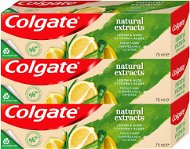 COLGATE Naturals Lemon & Aloe 3x 75 ml - Fogkrém