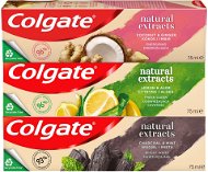 COLGATE Naturals Mix 3× 75 ml - Zubná pasta