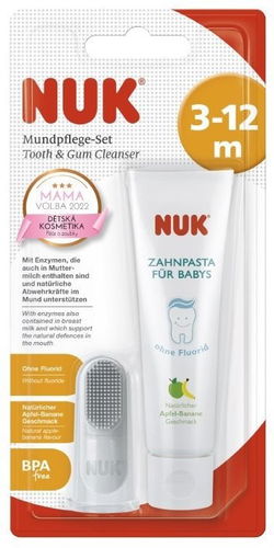 NUK Apfel-Banane 40 ml + náprstek - Zubní pasta - Hlavní obrázek