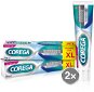 COREGA flavourless fixative cream extra strong XL 2×70 g - Dental Adhesive