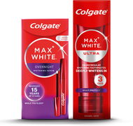 Bělič zubů COLGATE Max White Set Overnight serum + Multiprotect pasta 50 ml - Bělič zubů
