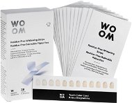 Prípravok na bielenie zubov WOOM bieliace pásky, 14 párov (28 ks) - Bělič zubů