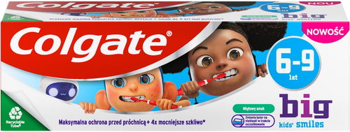 COLGATE Kids Big Smiles 6-9 let 50 ml - Zubní pasta - Hlavní obrázek