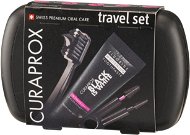 CURAPROX Travel Set Black is White - Szájápolási készlet