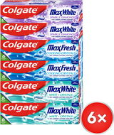 COLGATE Max White Mix 6× 75 ml - Zubní pasta