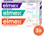 ELMEX Mix Case 3× 75 ml - Zubní pasta