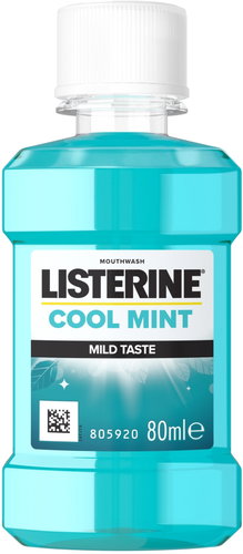 LISTERINE Cool Menta Mild Taste 80 ml - Szájvíz - Fő fotó