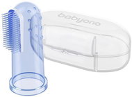 BabyOno finger with case blue - Toothbrush