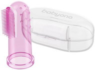 BabyOno finger with case pink - Toothbrush