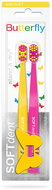 SOFTdent Butterfly Babysoft 2 pcs - Toothbrush