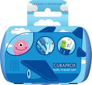 CURAPROX Travel set KIDs, blue - Oral Hygiene Set
