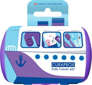 CURAPROX Travel set KIDs, purple - Oral Hygiene Set