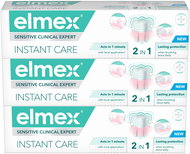 ELMEX Sensitive Clinical Expert Instant Care 2in1 3×75 ml - Toothpaste