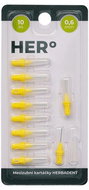HERBADENT Hero 0,6 mm yellow - Interdental Brush
