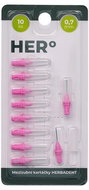 HERBADENT Hero 0,7 mm pink - Interdental Brush