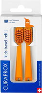 CURAPROX Kids Travel set orange replacement, 2 pcs - Toothbrush