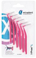 MIRADENT I-Prox L 0,4 mm ružové (6 ks) - Medzizubná kefka