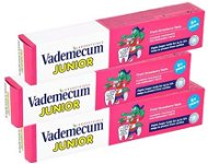 VADEMECUM Junior Fresh Strawberry Flavor 3× 75 ml - Zubná pasta