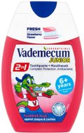VADEMECUM Junior 2 v 1 Toothpaste + Mouthwash Strawberry Flavor 75 ml - Zubná pasta