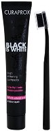 Zubná kefka CURAPROX Black Is White Light Pack + 8 ml Black Is White pasta - Zubní kartáček