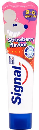 SIGNAL Dětská zubní pasta Strawberry (3-6  let) 50 ml - Zubní pasta - Hlavní obrázek