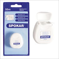 Dental Floss SPOKAR Waxed Dental Floss 50m - Zubní nit