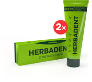 HERBADENT herbal toothpaste with fluorine 2 × 100 g - Toothpaste