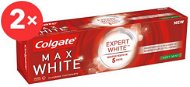 COLGATE Max White Expert White Soft Mint  2× 75 ml - Zubná pasta