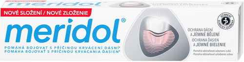 MERIDOL Gum Protection & Gentle White zubní pasta pro ochranu dásní a jemné bělení 75 ml - Zubní pasta - Hlavní obrázek