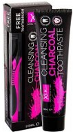 CHARCOAL with activated charcoal 100 ml + toothbrush - Toothpaste