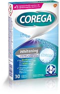 COREGA whitening 30 ks - Tablety na čištění zubní protézy