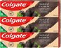 COLGATE Naturals Charcoal & White 3 x 75ml - Toothpaste