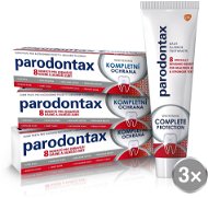 Fogkrém PARODONTAX Complete Protection fehérítő fogkrém 3 × 75 ml - Zubní pasta
