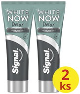 SIGNAL White Now Detox Charcoal & Clay 2×75 ml - Toothpaste