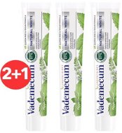 VADEMECUM Natural White 3× 75ml - Toothpaste